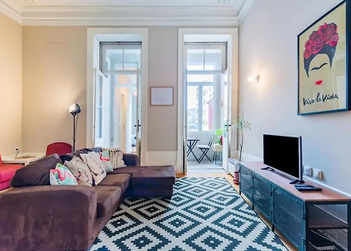 شقة Classy Flat At Marques Square With Garden بورتو